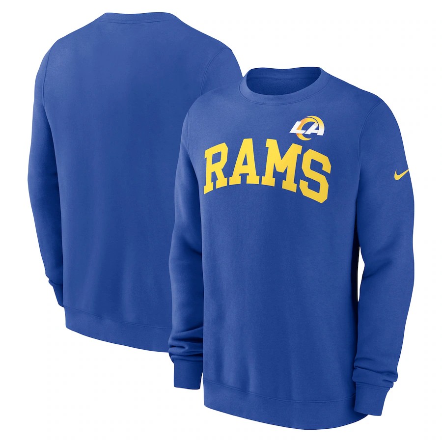 Men Los Angeles Rams blue style #23 NFL 2024 hoodie